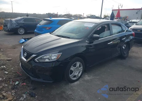 2018 Nissan Sentra S z USA, uszkodzony, nr VIN 3N1AB7AP3JY229186